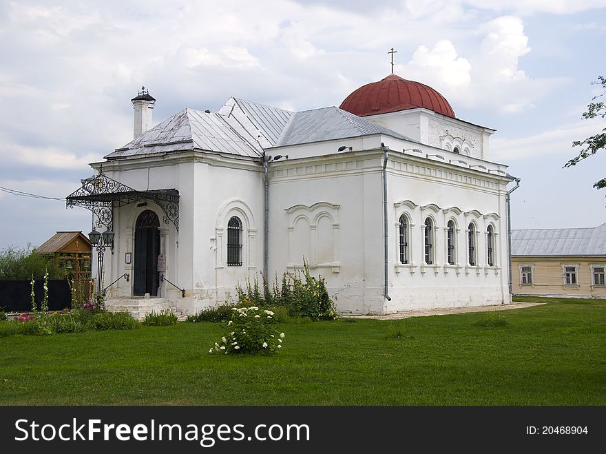 The Orthodox Church in center of Kolomna. The Orthodox Church in center of Kolomna