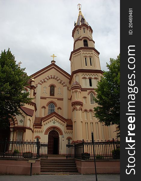 Nice church in Vilnius, Lithuania