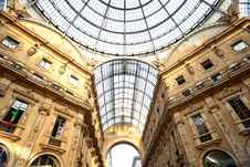 Gallery Vittorio Emanuele II, Milan Royalty Free Stock Photos Gallery Vittorio Emanuele II, Milan Royalty Free Stock Photos