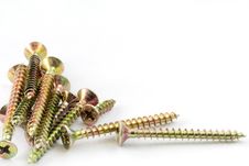 Pile Of Screws Royalty Free Stock Image Pile Of Screws Royalty Free Stock Image