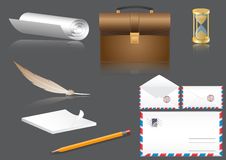 Vector Business A Set Stock Image Vector Business A Set Stock Image