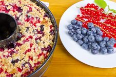 Currant Blueberry Cake Royalty Free Stock Photo Currant Blueberry Cake Royalty Free Stock Photo