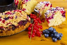 Currant Blueberry Cake Royalty Free Stock Photos Currant Blueberry Cake Royalty Free Stock Photos