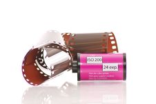 Roll Of ISO 200 Film Royalty Free Stock Image Roll Of ISO 200 Film Royalty Free Stock Image