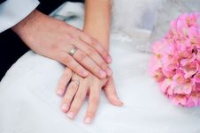 Hands With Rings Royalty Free Stock Photo Hands With Rings Royalty Free Stock Photo