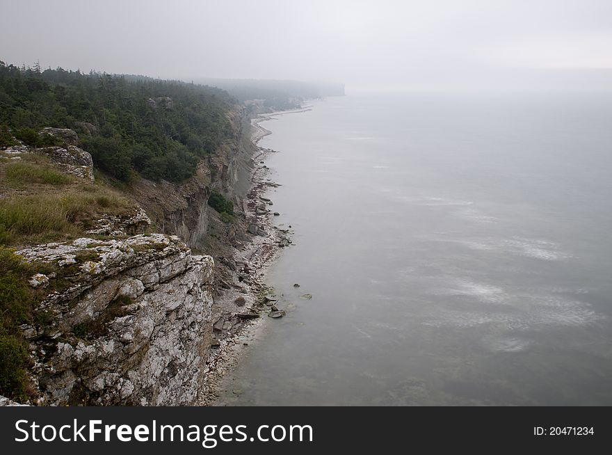 Landscape at the island of Gotland in Sweden. Landscape at the island of Gotland in Sweden.