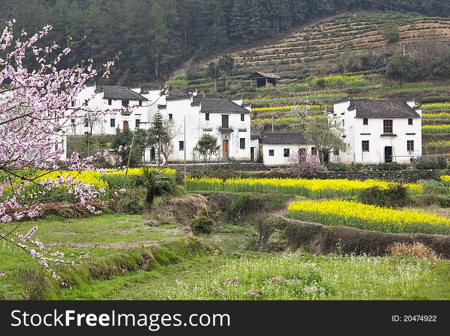 Rural houses in wuyuan county, jiangxi province, china. Rural houses in wuyuan county, jiangxi province, china.