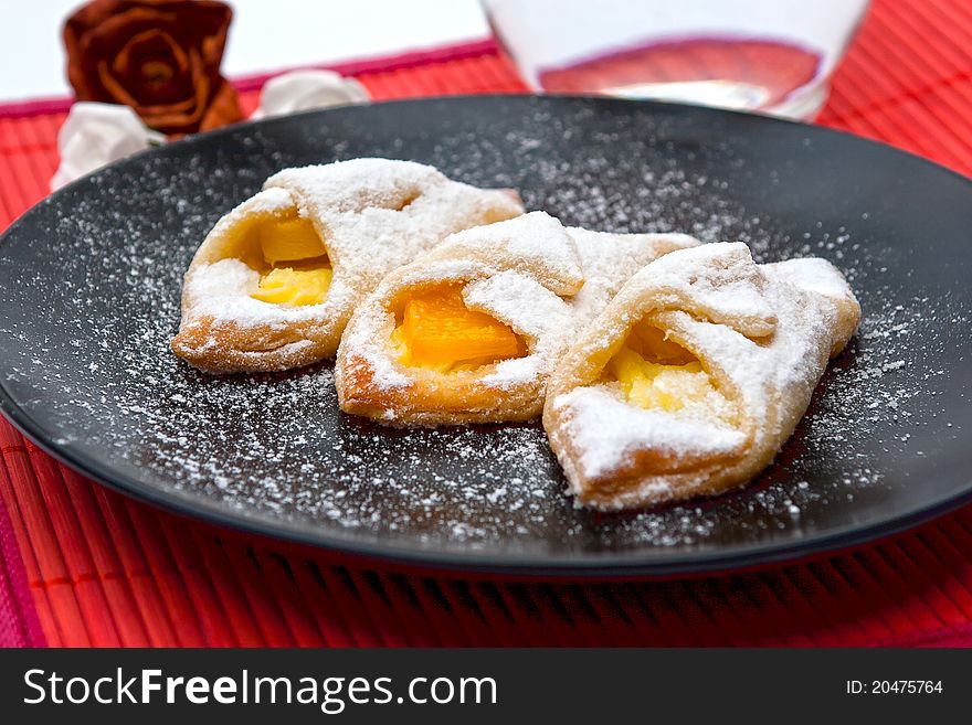 Vanilla puff pastry from Hungary