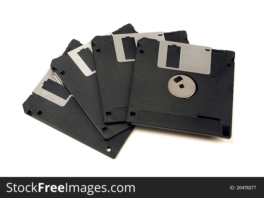 Four Floppy Disks