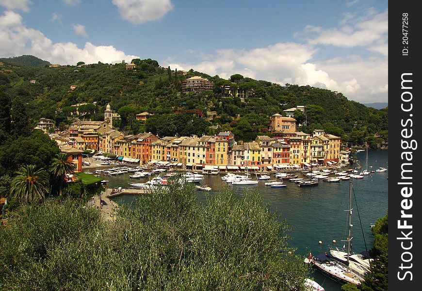 The small village of Portofino (Italy). The small village of Portofino (Italy)