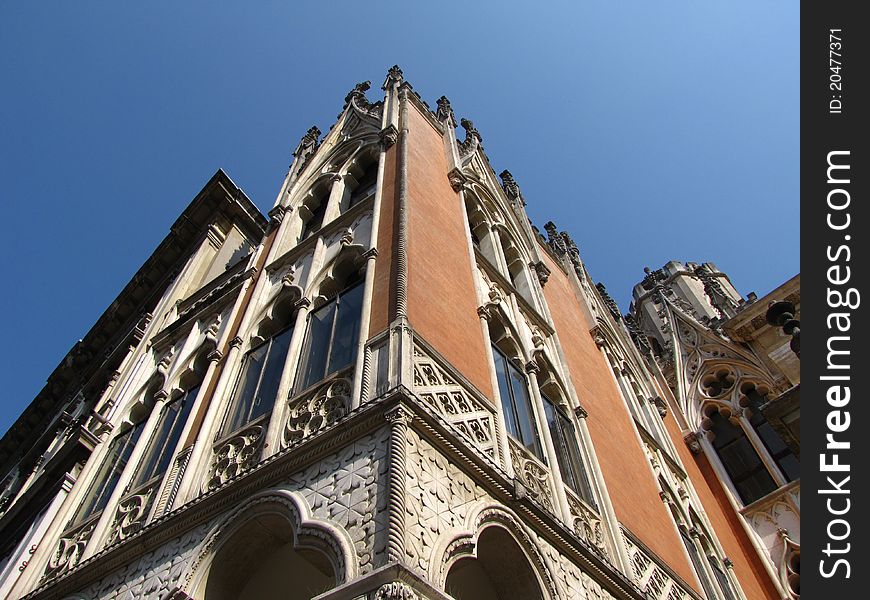 Padova's architecture in Italy. Padova's architecture in Italy