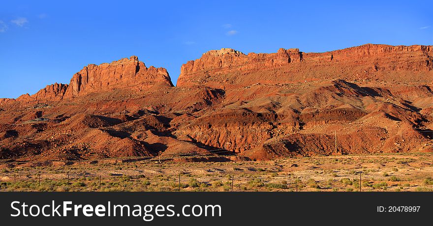 Sandstone buttes