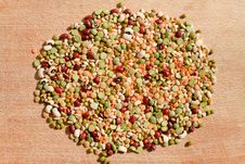 Mix Of Different Dry Beans Stock Images