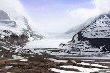 Columbia Icefield Royalty Free Stock Photos