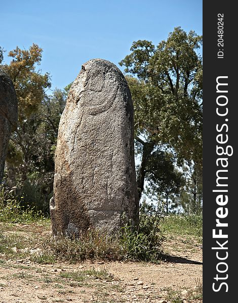 Megalithic monument of Almendres, Evora