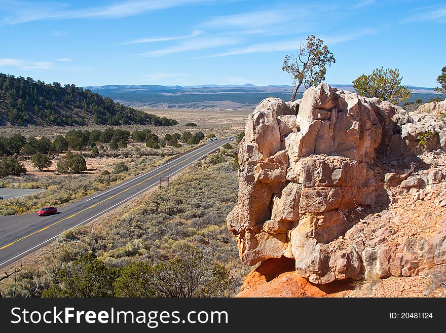 Road Into The Canyon