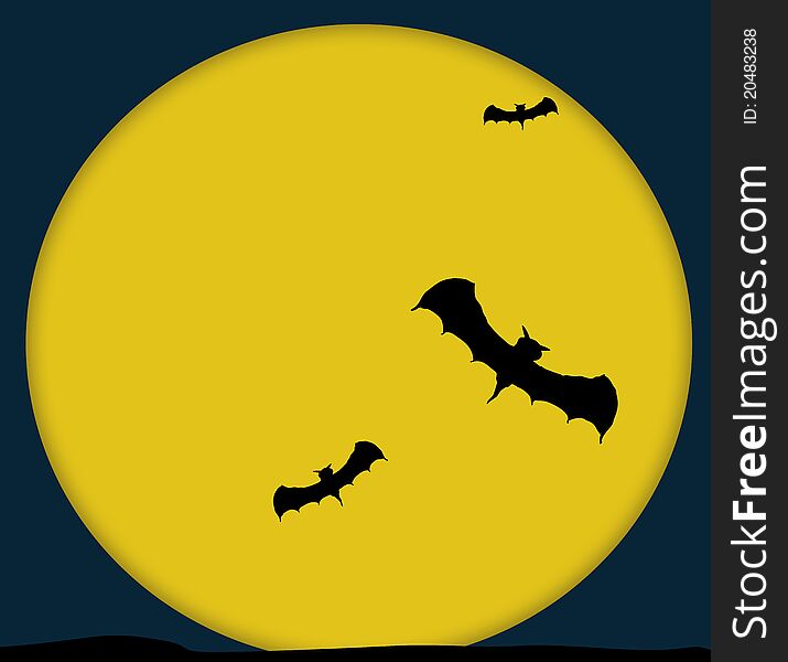 Bats And The Moon