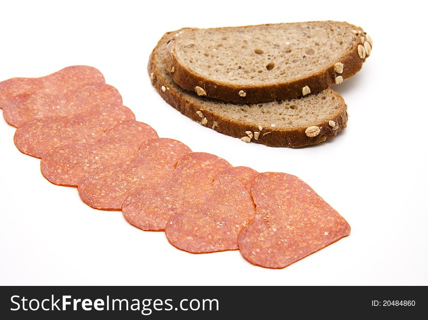 Salami With Bread