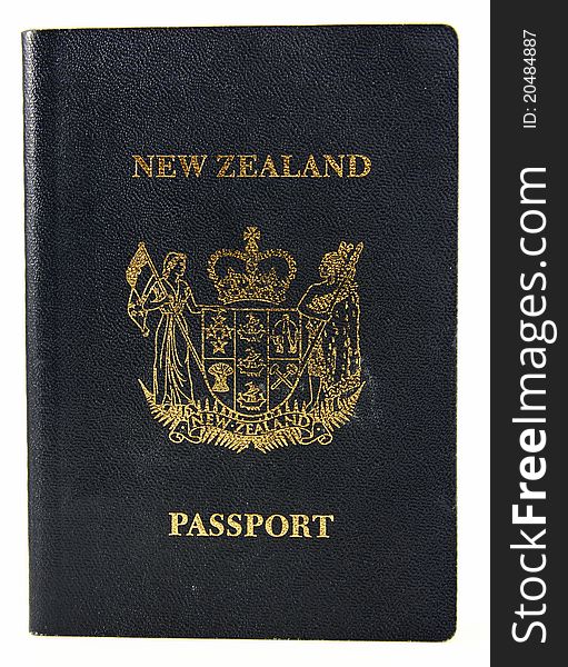 New Zealand Passport - Old style