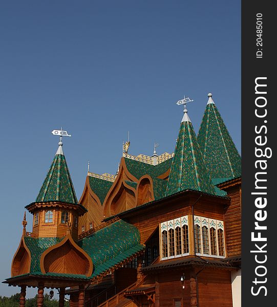 Towers of the Palace of Tsar Alexei Mikhailovich