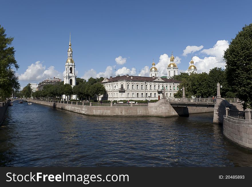 Nicholas Naval Cathedral Cathedral in St. Petersburg, Russia