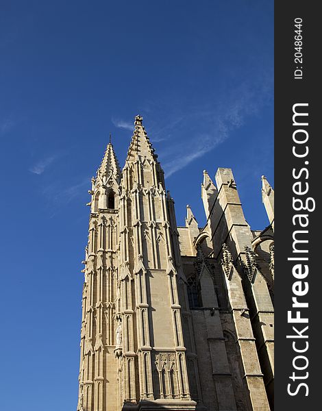 Cathedral towers of Palma di Mallorca