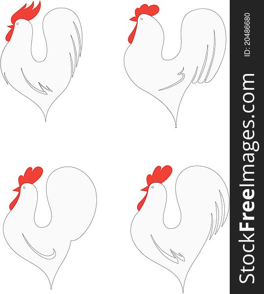 Set of cocks