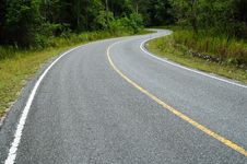 Winding Road In Thailand Stock Photos Winding Road In Thailand Stock Photos