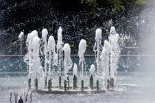 City Fountain Stock Photography