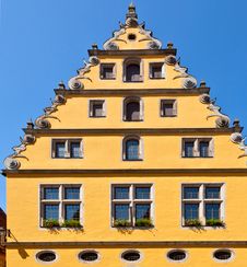 Half Timbered House In Old Romantic Stock Images