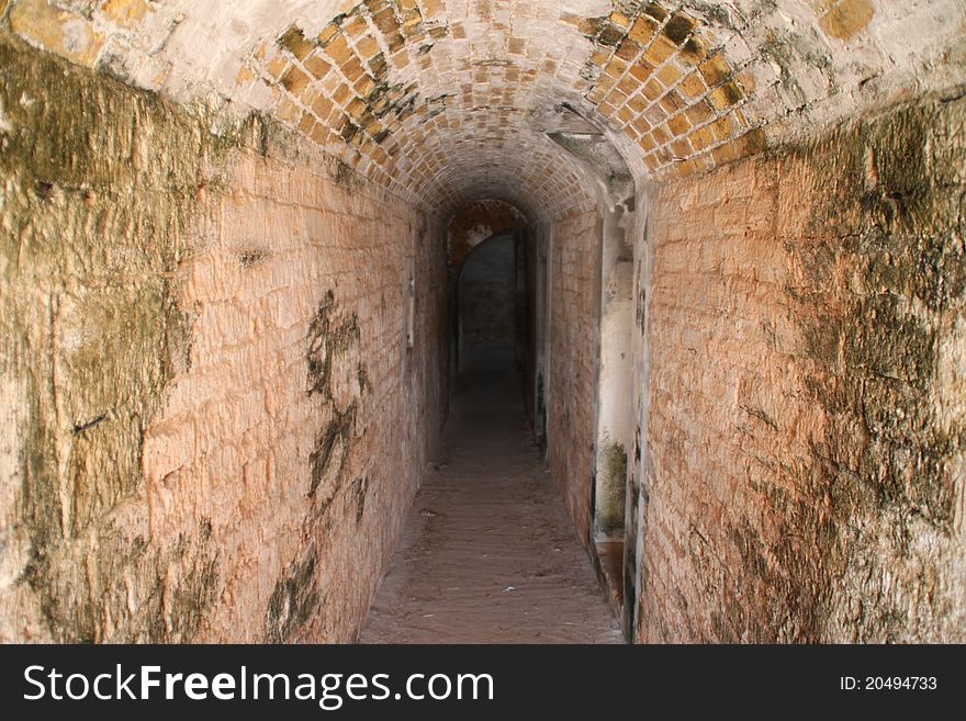 Inside the Fort in Bermuda