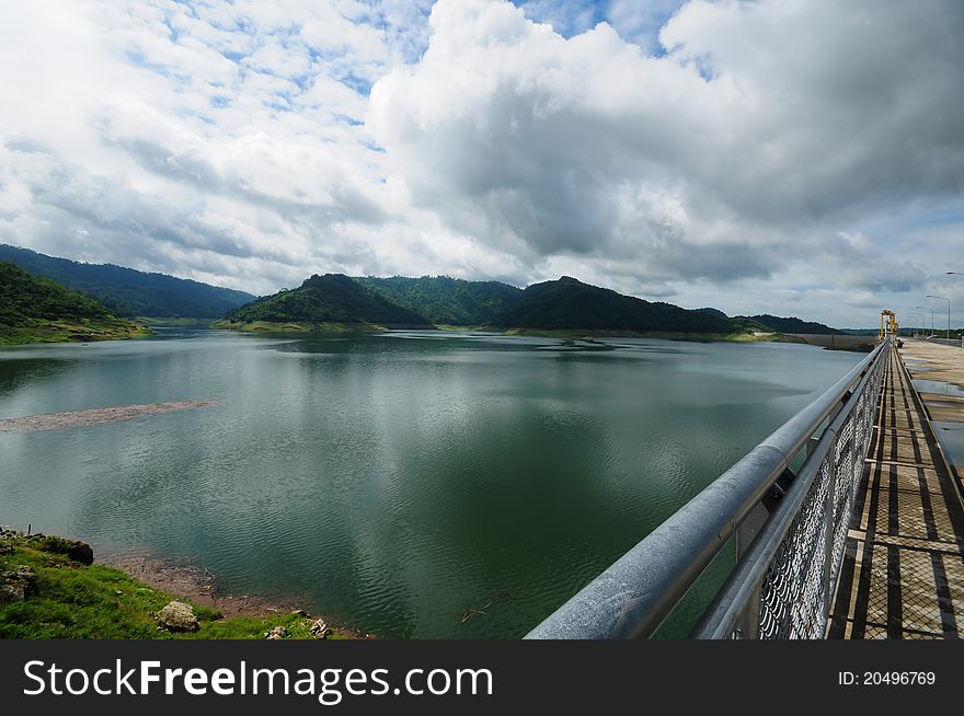 Khun Dan Prakan Chol Dam, Nakhon Nayok, Thailand