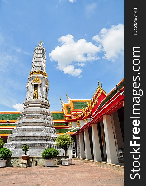 Image of pagoda at the temple, thailand. Image of pagoda at the temple, thailand