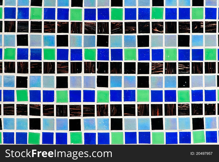 Seamless Square Tiles Background / 11