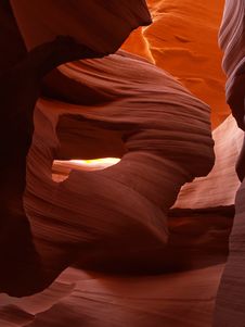 The Lower Antelope Slot Canyon Near Page In Arizona Stock Photography The Lower Antelope Slot Canyon Near Page In Arizona Stock Photography