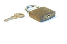 Key And Padlock Stock Photos Key And Padlock Stock Photos