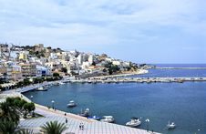 Crete Harbour Royalty Free Stock Photo Crete Harbour Royalty Free Stock Photo