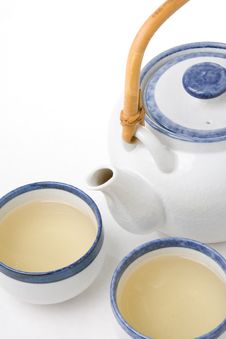 Tea Cups And Teapot Stock Photos Tea Cups And Teapot Stock Photos