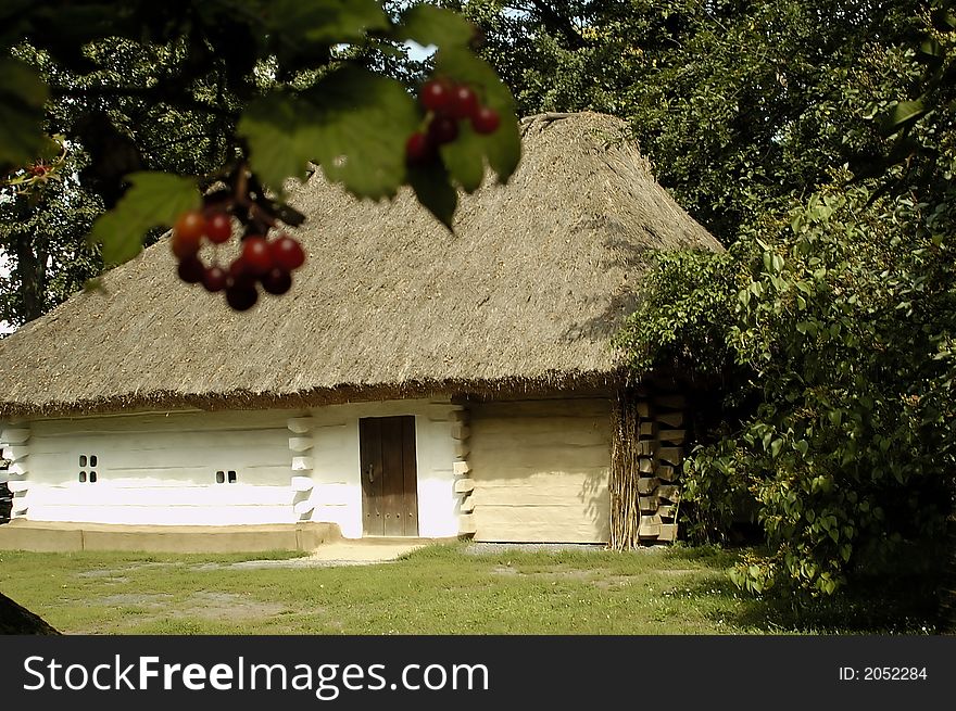 Small house in Ukrainen village