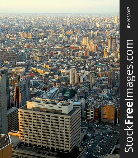 Skyscrapers. Tokyo