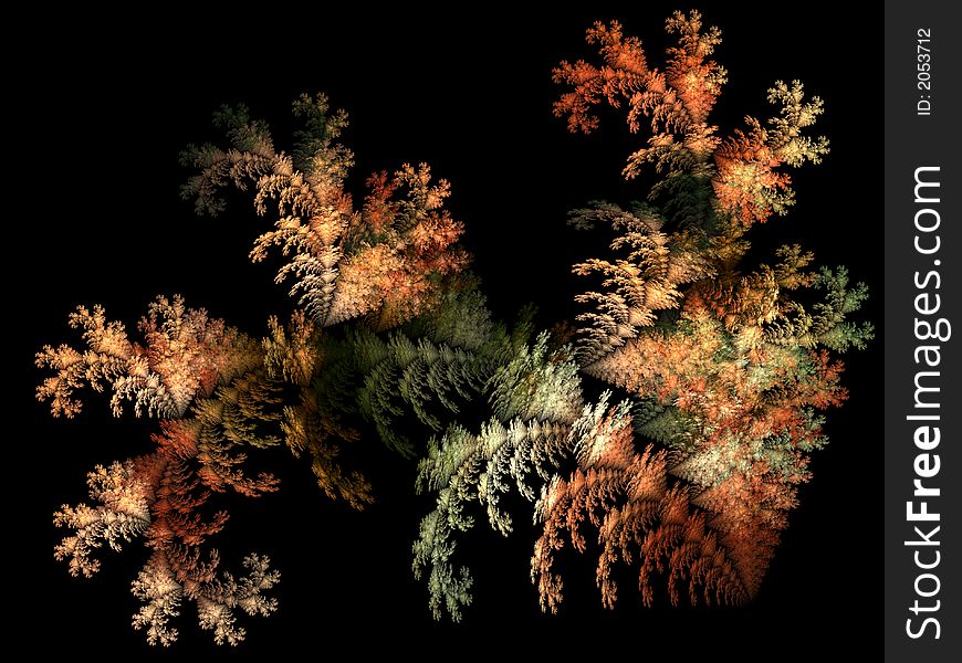 The magic Plant, fractal image