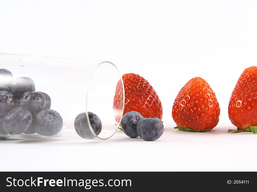 Photo strawberry isolated on white back ground. Photo strawberry isolated on white back ground