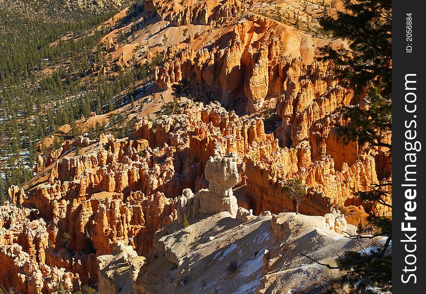 The Bryce Canyon National Park, Utah, USA