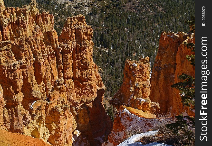 The Bryce Canyon National Park, Utah, USA