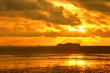 Sunset At Andaman Sea Royalty Free Stock Image Sunset At Andaman Sea Royalty Free Stock Image