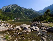 Lake In High Tatras, Slovakia Stock Image Lake In High Tatras, Slovakia Stock Image