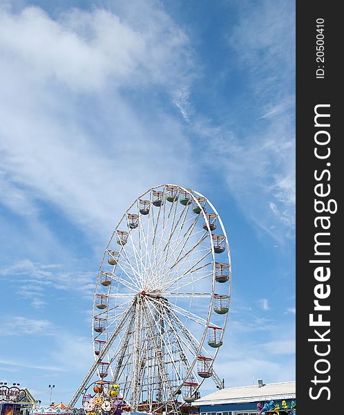 Fairground Wheel And Pier9