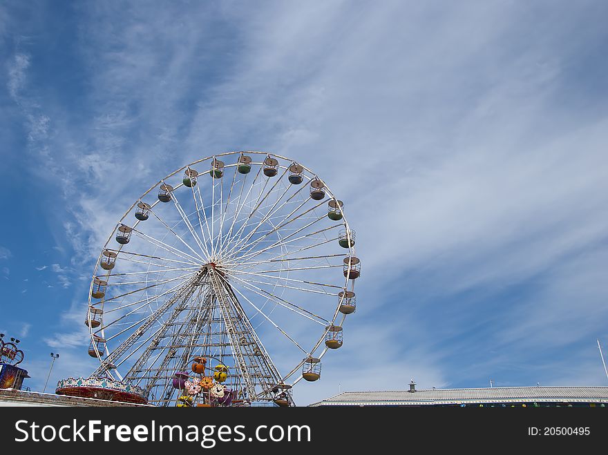Fairground Wheel And Pier15