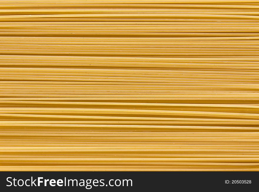 Italian Pasta With  Row Horizontally