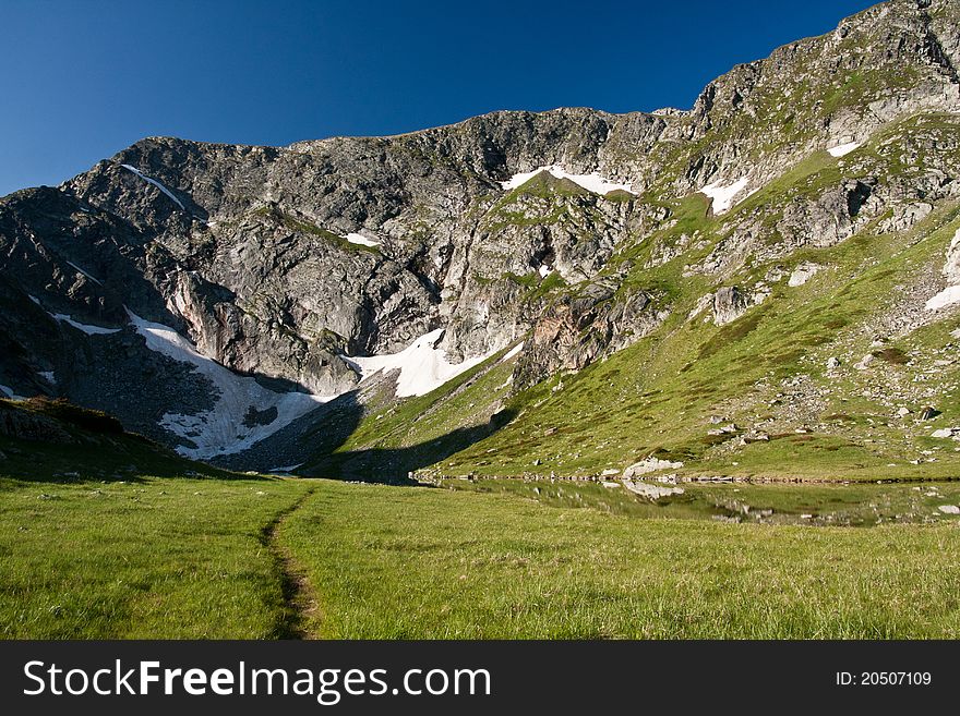 Route trough national park Rila (Bulgaria)